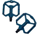 Pedales bicicleta MTB Enduro Ximeng fibra nylon azul