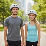 CASCO DE BICICLETA casco patineta casco patines casco regulable blanco