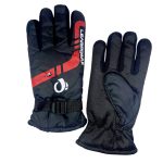 Guantes térmicos impermeables invierno nieve esquí adulto negro