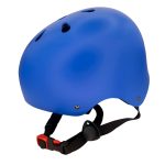 Casco urbano de bicicleta y scooter color azul regulable adulto