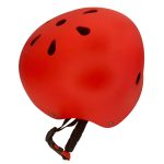Casco urbano de bicicleta y scooter color rojo regulable adulto