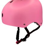 Casco urbano de bicicleta y scooter color rosa regulable adulto